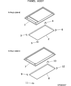 FDRA45KXE4 PANEL ASSY