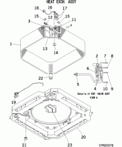 FDT36KXE6F/1 HEAT EXCH. ASSY
