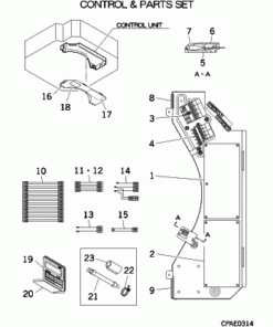 FDT90KXE6 CONTROL AND PARTS SET