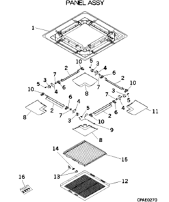 FDTC50V PANEL ASSY