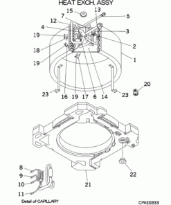 FDTC56KXE6 HEAT EXCH. ASSY