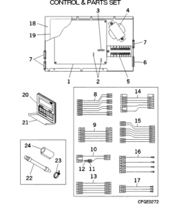 FDTCA151R CONTROL AND PARTS SET