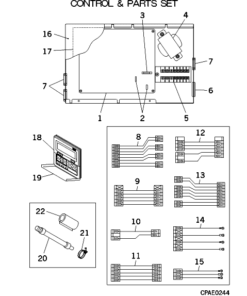 FDTCA201 CONTROL AND PARTS SET