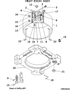 FDTCA28KXE4A HEAT EXCH. ASSY