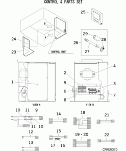 FDTQ36KXE6F/1 CONTROL AND PARTS SET