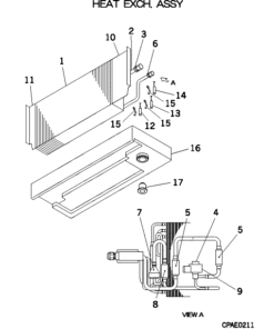 FDTQA36KXE4A HEAT EXCH. ASSY