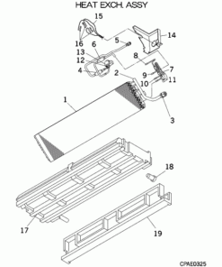 FDTS45KXE6 HEAT EXCH. ASSY