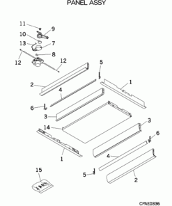 FDTW28KXE6 PANEL ASSY