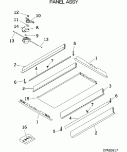 FDTW90KXE6 PANEL ASSY