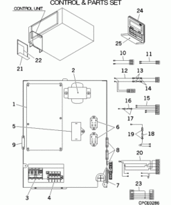 FDU1300FKXE6/1 CONTROL AND PARTS SET