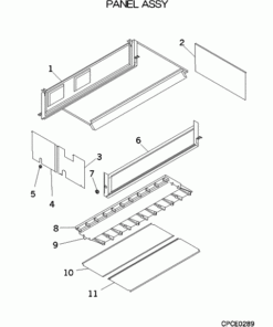 FDU1800FKXE6/1 PANEL ASSY