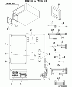 FDU1800FKXE6F/1 CONTROL AND PARTS SET