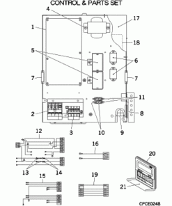 FDU250V CONTROL AND PARTS SET