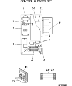FDUA224KXE4 CONTROL AND PARTS SET