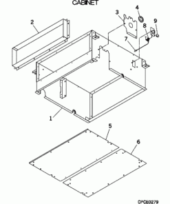 FDUH22KXE6/1 CABINET ASSY