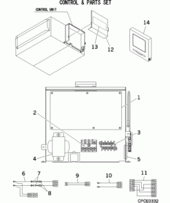 FDUH22KXE6F/1 CONTROL AND PARTS SET