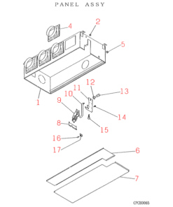 FDUM1251HKXE PANEL ASSY
