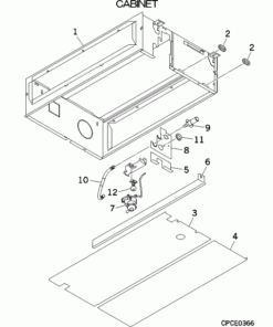 FDUM71VF CABINET ASSY