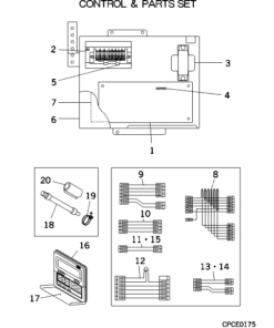 FDUMA140KXE4A CONTROL AND PARTS SET