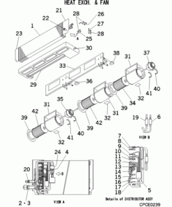 FDUMA140KXE5R HEAT EXCH. AND FAN