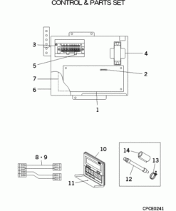 FDUMA202R CONTROL AND PARTS SET