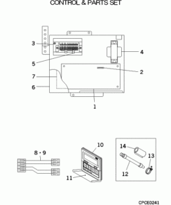 FDUMA252R CONTROL AND PARTS SET