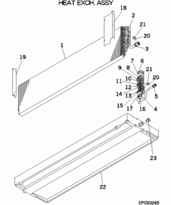 FDUSA502R-C HEAT EXCH. ASSY