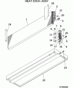FDUSA602R-C HEAT EXCH. ASSY