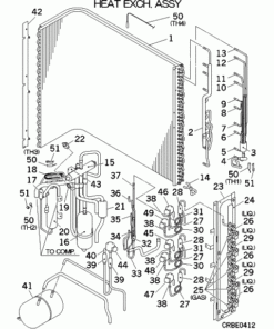 SCM100ZM-S HEAT EXCH. ASSY