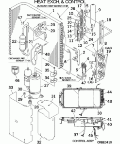 SCM60ZM-S HEAT EXCH. AND CONTROL