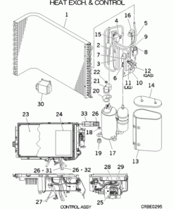 SRC20ZJX-S/A HEAT EXCH. AND CONTROL