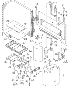 SRC24YRA-W HEAT EXCH. AND CONTROL