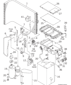 SRC25ZSA-W HEAT EXCH. AND CONTROL