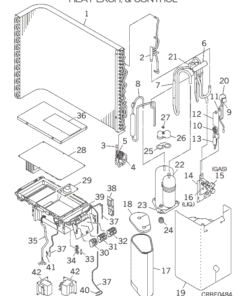 SRC50ZSA-W HEAT EXCH. AND CONTROL