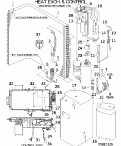 SRC71ZK-S/A HEAT EXCH. AND CONTROL