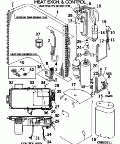 SRC71ZK-S/C HEAT EXCH. AND CONTROL
