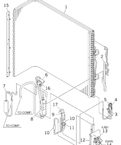 SRC95ZRA-W HEAT EXCH. ASSY
