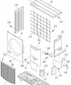 SRC95ZRA-W PANEL ASSY