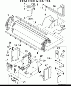 SRK25ZSXA-W HEAT EXCH. AND CONTROL