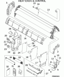 SRK63ZK-S/A HEAT EXCH. AND CONTROL