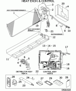 SRR60ZJ-S/A HEAT EXCH. AND CONTROL