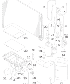 DXC06ZM-S HEAT EXCH. AND CONTROL