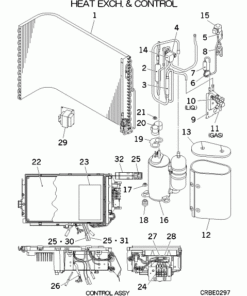 DXC09Z3-S HEAT EXCH. AND CONTROL