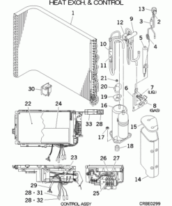 DXC18Z3-S HEAT EXCH. AND CONTROL