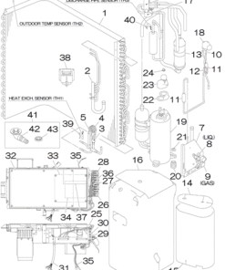 DXC21ZMA-S HEAT EXCH. AND CONTROL
