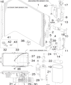 DXC28ZMA-S HEAT EXCH. AND CONTROL