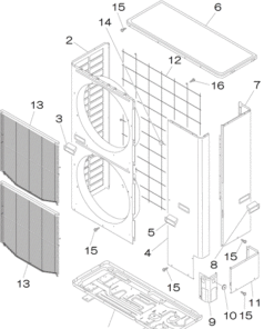 DXC32ZMA-S PANEL ASSY