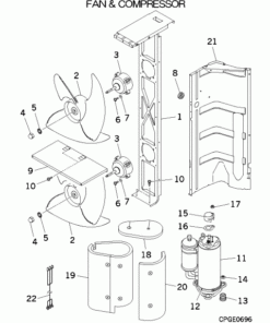 DXC34VNX FAN AND COMPRESSOR