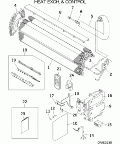 DXK18Z3-S HEAT EXCH. AND CONTROL
