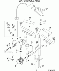 ESA30E-25/B WATER CYCLE ASSY